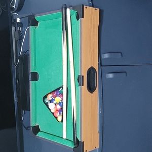 Miniature Pool table
